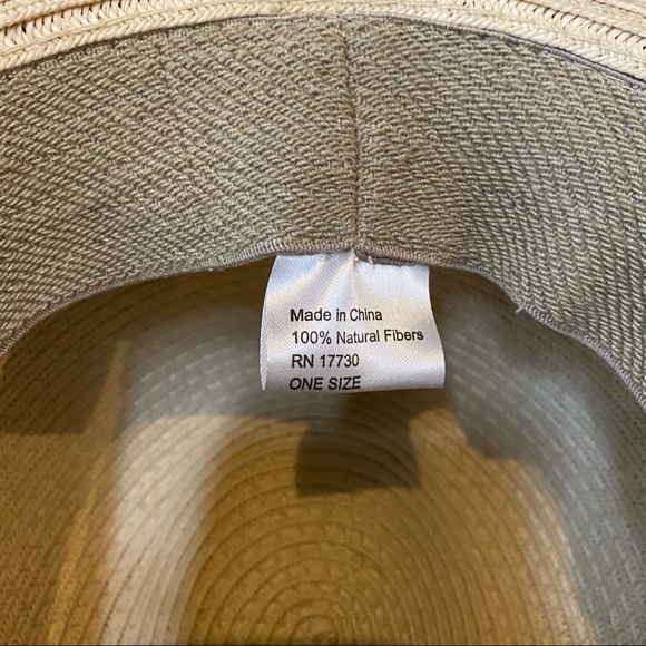 Woven Fedora Hat with Striped Accent Band, 90s Vintage Beach Travel Boho